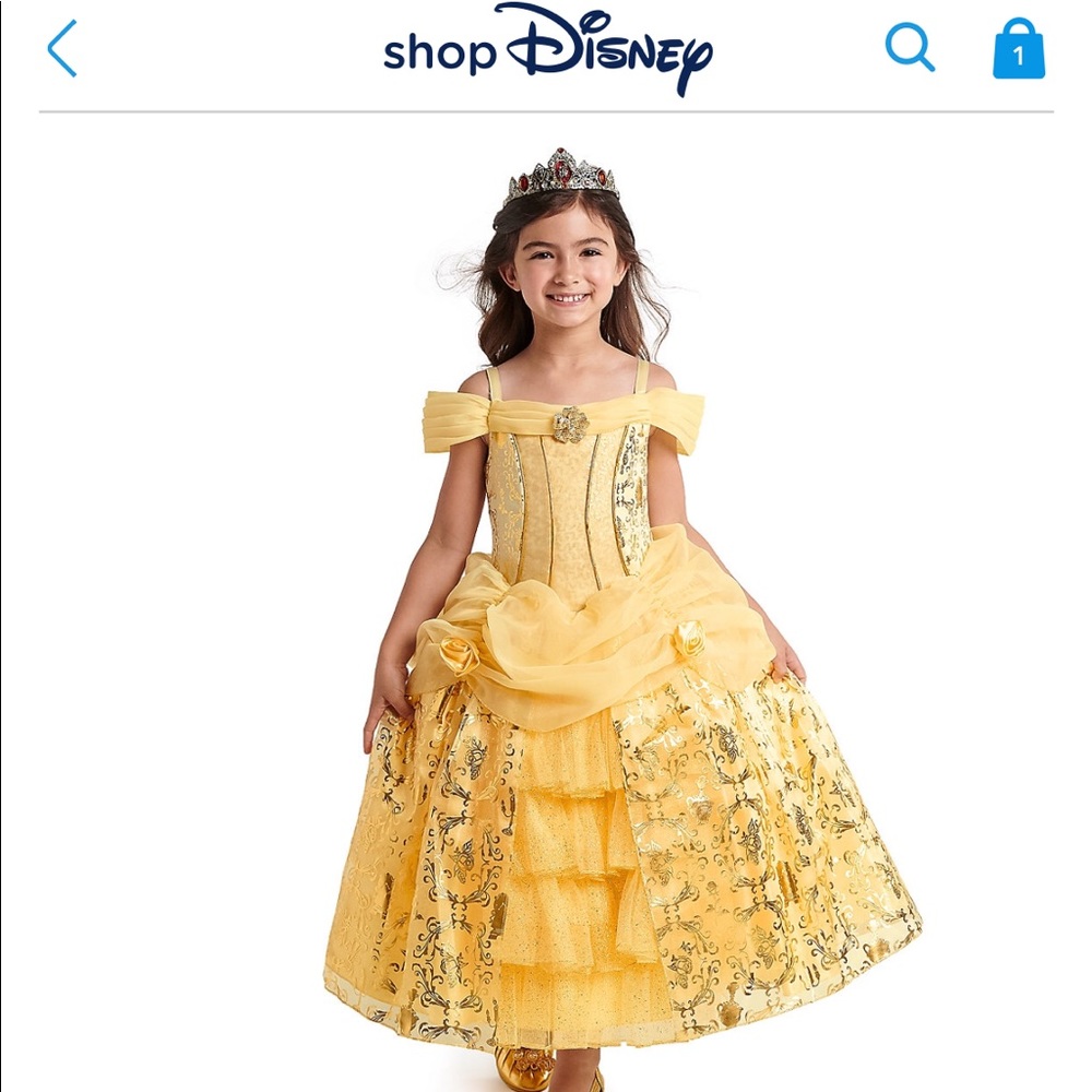 Belle Deluxe Costume - Disney Designer Collection